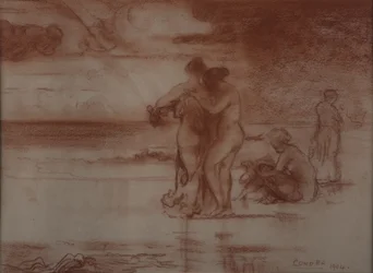 Naakten baden, 1904