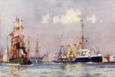 De Speedy Vertrekt uit Portsmouth