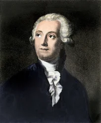 Portret van Antoine Laurent Lavoisier