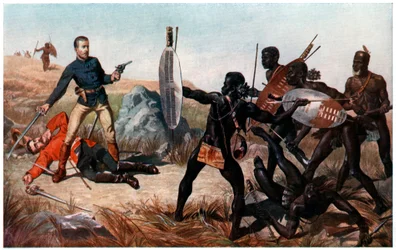 Voorval bij de Slag van Isandlwana, Anglo-Zoeloe-oorlog, 22 januari 1879