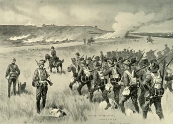 De City of London Imperial Volunteers bij Doornkop op 29 mei