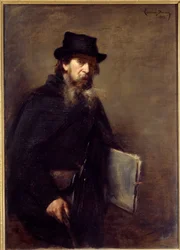 De oude lithograaf