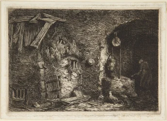 Interieur van een cottage