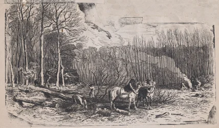 Februari uit Album van Rustieke Onderwerpen