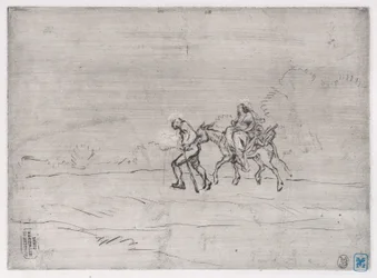 Vlucht naar Egypte, 1848