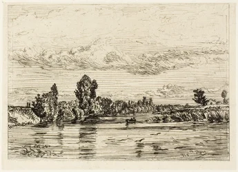 Landschap nabij Asnières