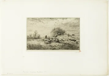 Landschap met Kudde Varkens