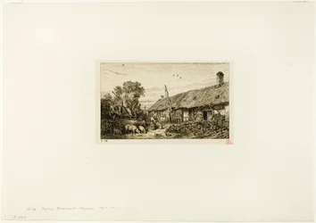 Landschap met Boerenhuis