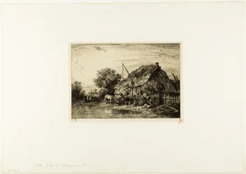 Boerenhuis met vijver