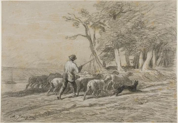 Herder en zijn kudde