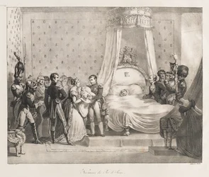 Geboorte van de koning van Rome, begin 19e eeuw