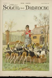 Honden voeren, van de omslag van 