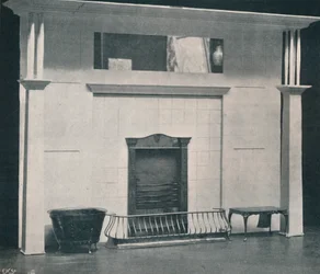 Open haard, ca. 1895, 1897