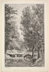 Een stroom in de Mondois-vallei, 1835-78
