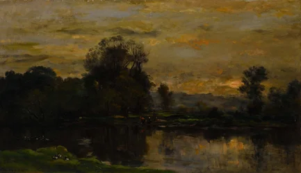 Landschap met Eenden