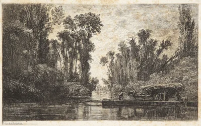 De veerboot van Bezons