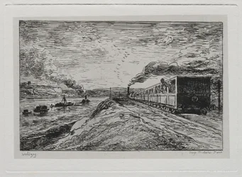 De boottocht: Het vertrek De terugkeer, 1861