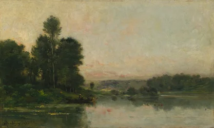De heuvels van Méry-sur-Oise, tegenover Auvers
