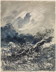 De eik en het riet, ca. 1873