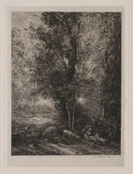 De Herder en Herderin, 1874