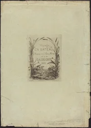 Omslag voor "Voyage en bateau"