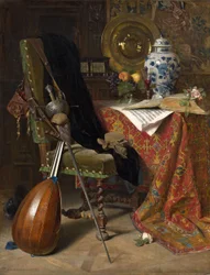 Interieur uit de zeventiende eeuw