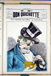 Omslag van Le Don Quixote, nummer 45, Satirique en Colours