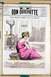 Omslag van Le Don Quixote, nummer 58, Satirique en Couleurs