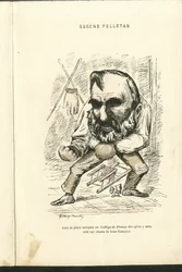 Illustratie door Charles Gilbert-Martin (1839-1905) in Hedendaagse Grimassen