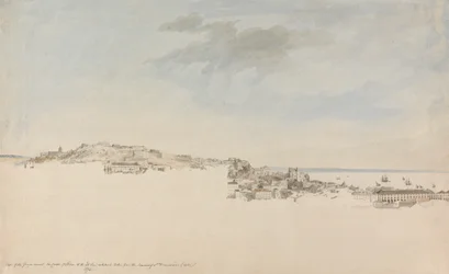 Lissabon vanaf het Klooster van St. Franciscus da Citadel