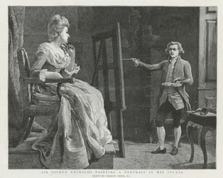Sir Joshua Reynolds in Londen