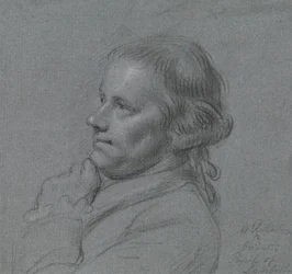 Portretstudie van John Inigo Richards, R.A.