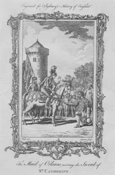 De Maagd van Orléans ontvangt het Zwaard van St. Catherine, 1773