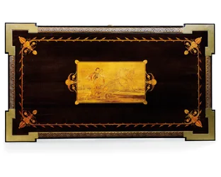 Napoleon III tafel, ontworpen door Jean Brandely, marqueterie door E. Varlot, Parijs, c.1850-75