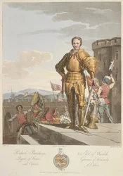 Richard Beauchamp (1381-1439) Graaf van Warwick, Anno 1439, illustratie uit 