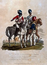 Inheemse Troepen, Dienst van de Oost-Indische Compagnie, Troepen van de Lijfwacht van de Gouverneur-Generaal, Soldaat van de Bengal Regular