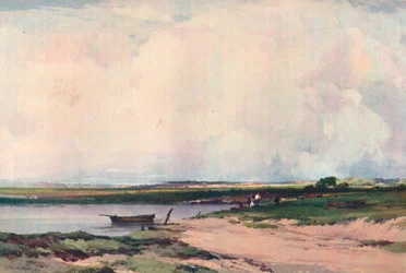 Bij Bognor, Sussex, c1922