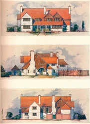 Huis in de Tuinstad, Letchworth, ca. 1906