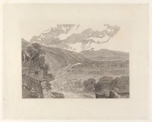 Ingleborough, vanaf Hornby Castle Terrace