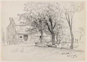 In de steeg, 21 augustus 1882