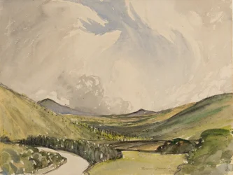 Stormachtige ochtend, Graystoke, Cumbria
