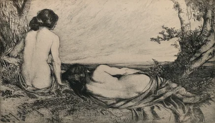 Nimfen bij de zee, 1905