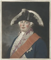 Portret van Frederik Willem II, koning van Pruisen