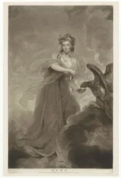 Portret van Sophie Musters als Hebe