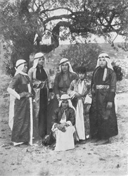 Groep Drusische dames, ca 1913