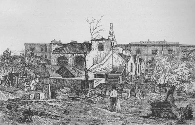 Nell Gwynnes Huis, Bagnigge Wells, Clerkenwell, Londen, c1814