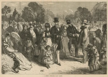 Een zomermiddag in Kew Gardens, Londen