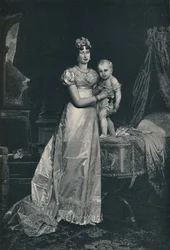 Maria Louisa en de koning van Rome, 1812, 1896