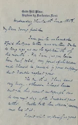 Brief aan Francis G. Waugh, 30 juni 1858