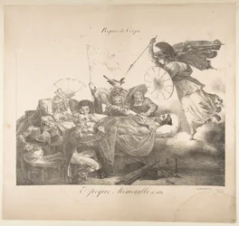 Repas de Corps. Epoque Mémorable de 1821, 1821